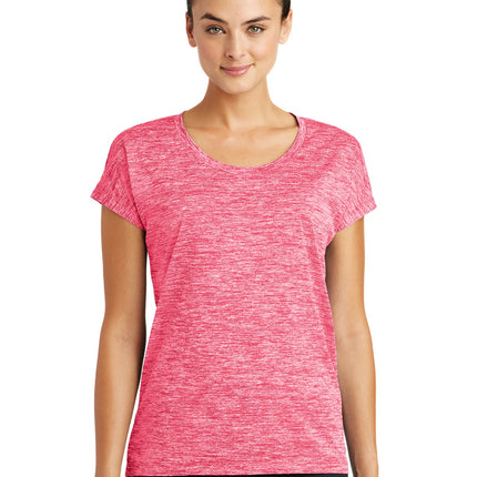Sport-Tek ®  Women's PosiCharge ®  Electric Heather Sporty Tee. LST390