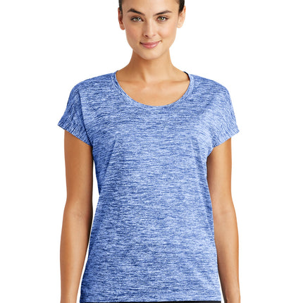 Sport-Tek ®  Women's PosiCharge ®  Electric Heather Sporty Tee. LST390