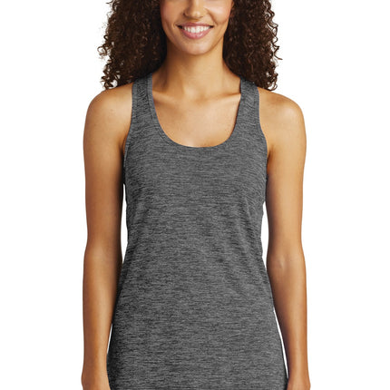 Sport-Tek  ®  Women's PosiCharge  ®  Electric Heather Racerback Tank. LST396