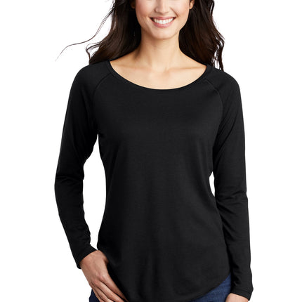 Sport-Tek  ®  Women's PosiCharge  ®  Sport-Wick  ®  Heather Fleece Hooded Pullover. LST264