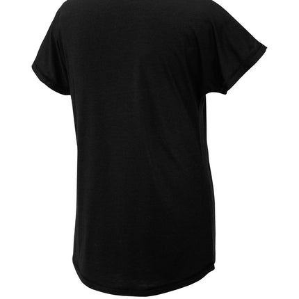 Sport-Tek  ®  Women's PosiCharge  ®  Tri-Blend Wicking Fan Tee. LST403