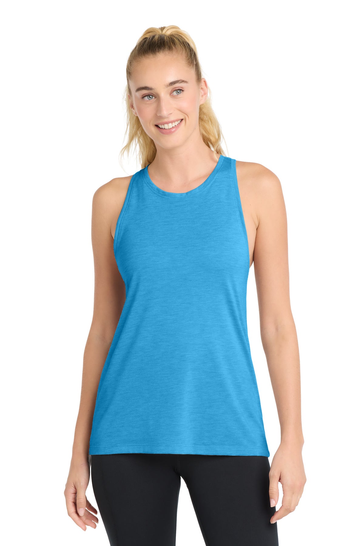 Sport-Tek ® Women's PosiCharge ® Tri-Blend Wicking Tank LST402