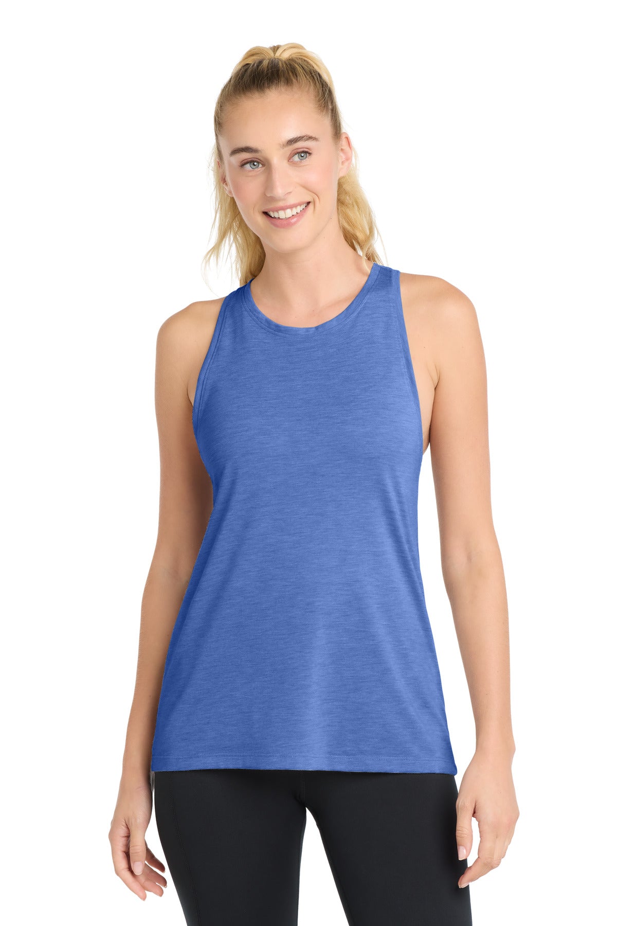 Sport-Tek ® Women's PosiCharge ® Tri-Blend Wicking Tank LST402