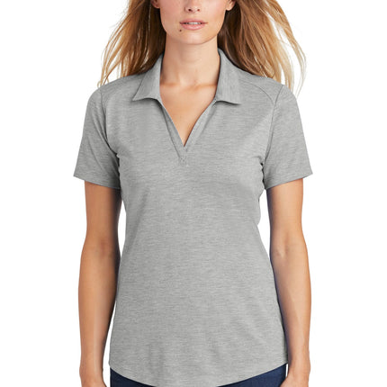 Sport-Tek  ®  Women's PosiCharge  ®  Tri-Blend Wicking Polo. LST405