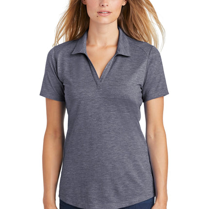 Sport-Tek  ®  Women's PosiCharge  ®  Tri-Blend Wicking Polo. LST405