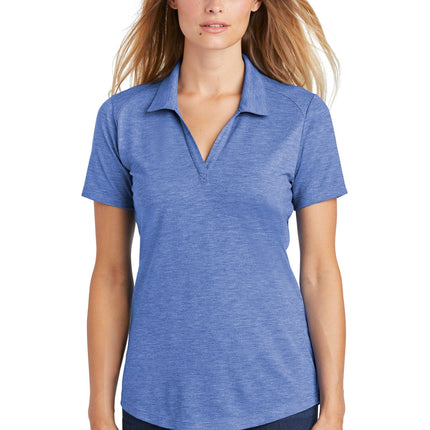 Sport-Tek  ®  Women's PosiCharge  ®  Tri-Blend Wicking Polo. LST405