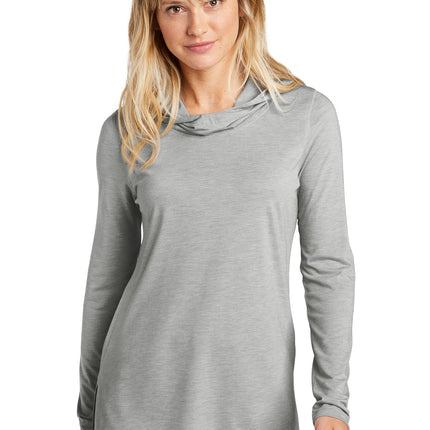 Sport-Tek ®  Women's PosiCharge  ®  Tri-Blend Wicking Long Sleeve Hoodie LST406
