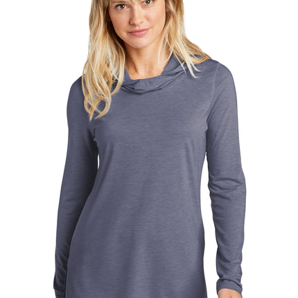 Sport-Tek ®  Women's PosiCharge  ®  Tri-Blend Wicking Long Sleeve Hoodie LST406