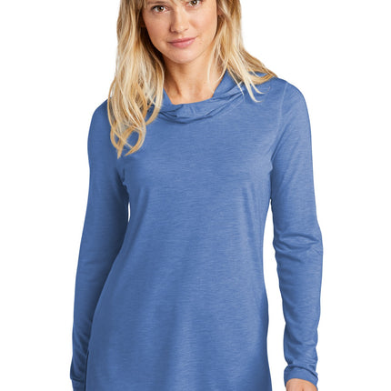 Sport-Tek ®  Women's PosiCharge  ®  Tri-Blend Wicking Long Sleeve Hoodie LST406