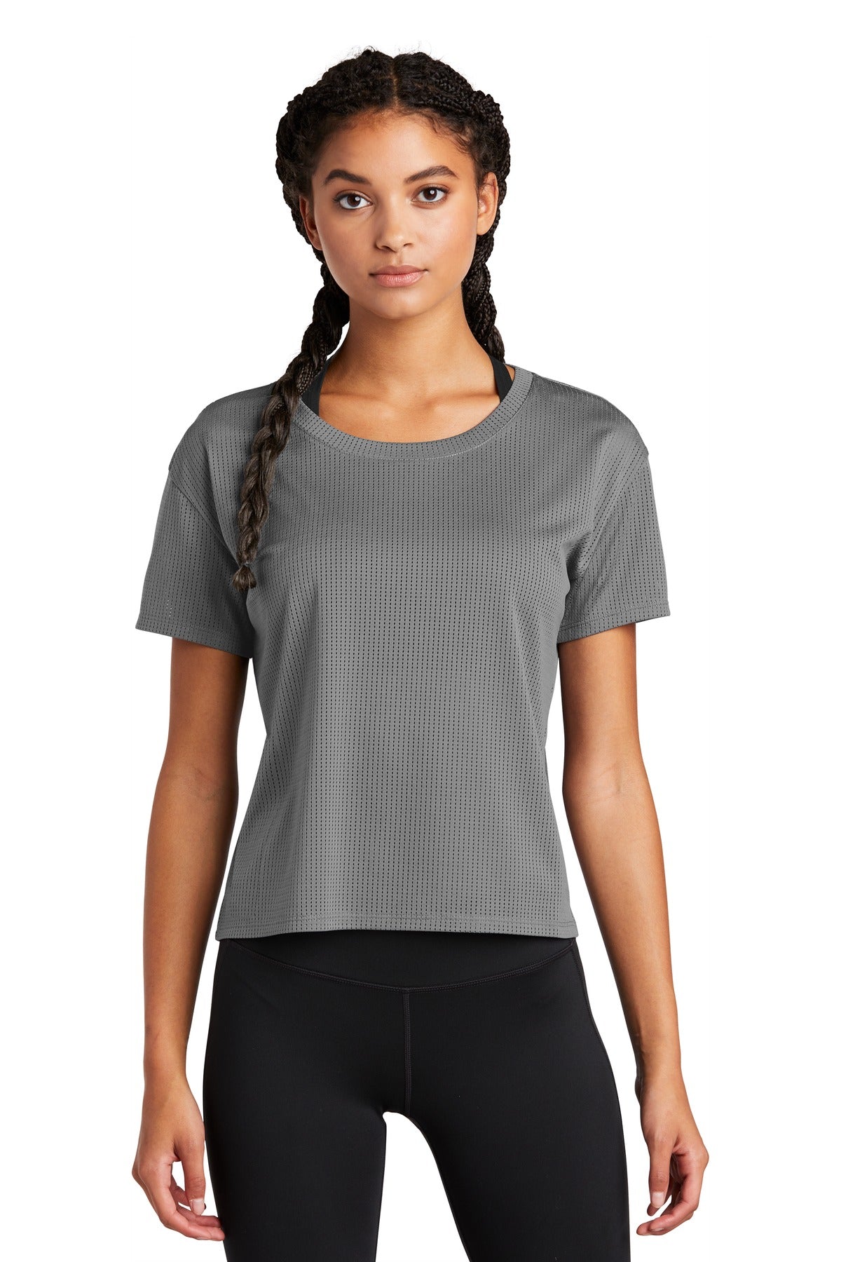 Sport-Tek ® Women's PosiCharge ® Draft Crop Tee LST411
