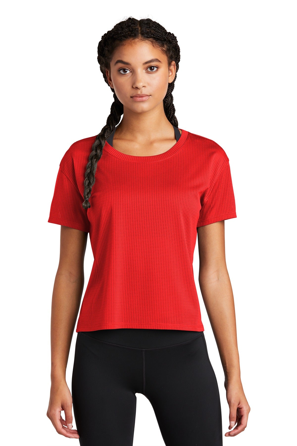 Sport-Tek ® Women's PosiCharge ® Draft Crop Tee LST411