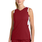 Deep Red/ White / XS