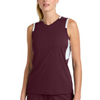 Maroon/ White / XS