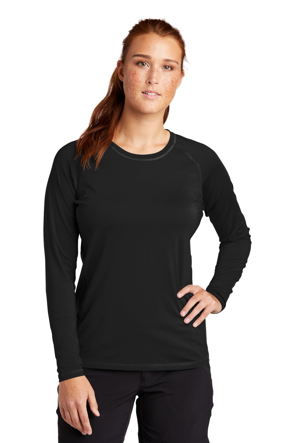 Sport-Tek ® Women's Long Sleeve Rashguard Tee LST470LS