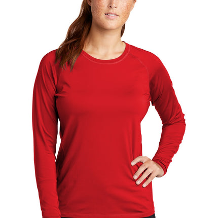 Sport-Tek  ®  Women's Long Sleeve Rashguard Tee. LST470LS