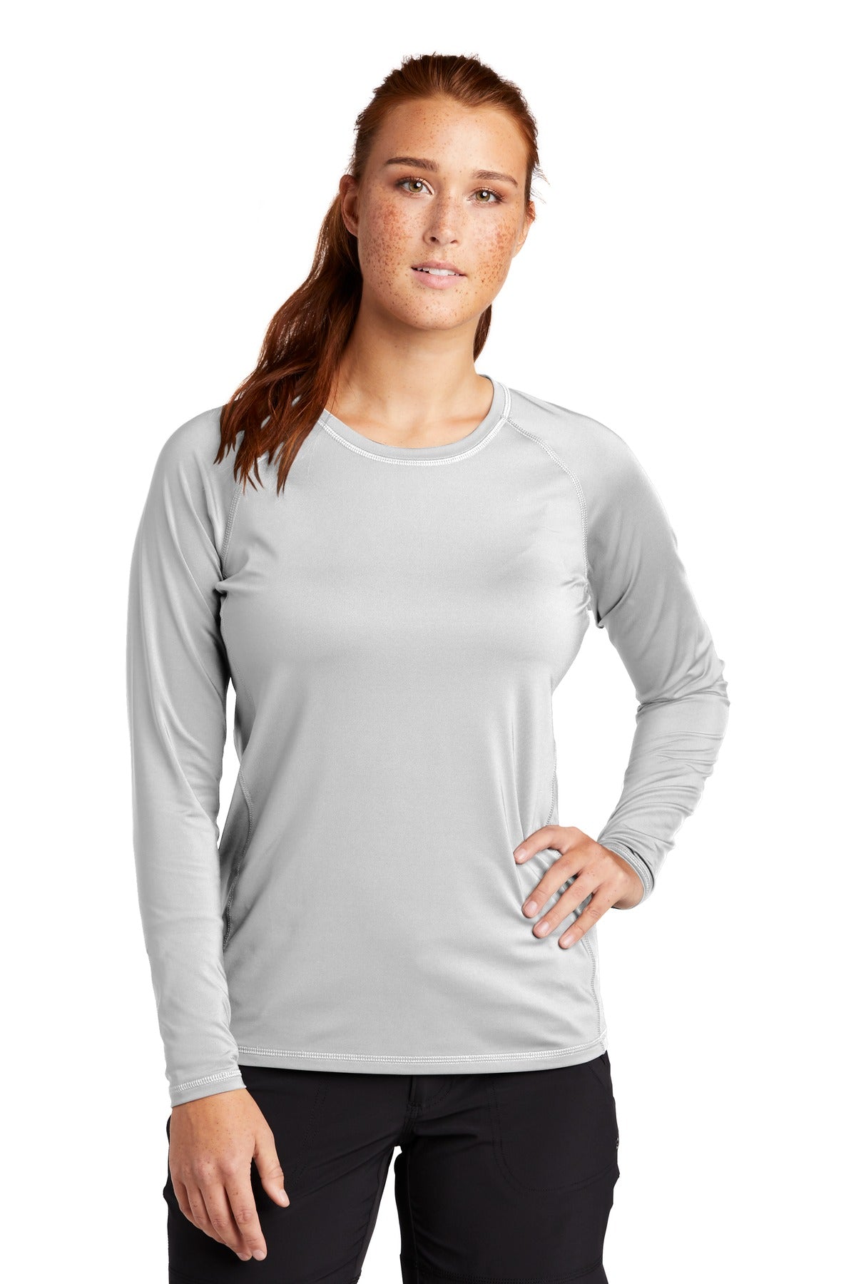 Sport-Tek ® Women's Long Sleeve Rashguard Tee LST470LS