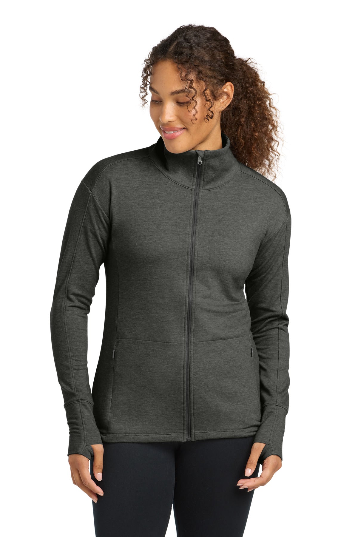 Sport-Tek® Women's Sport-Wick® Flex Fleece Full-Zip LST560