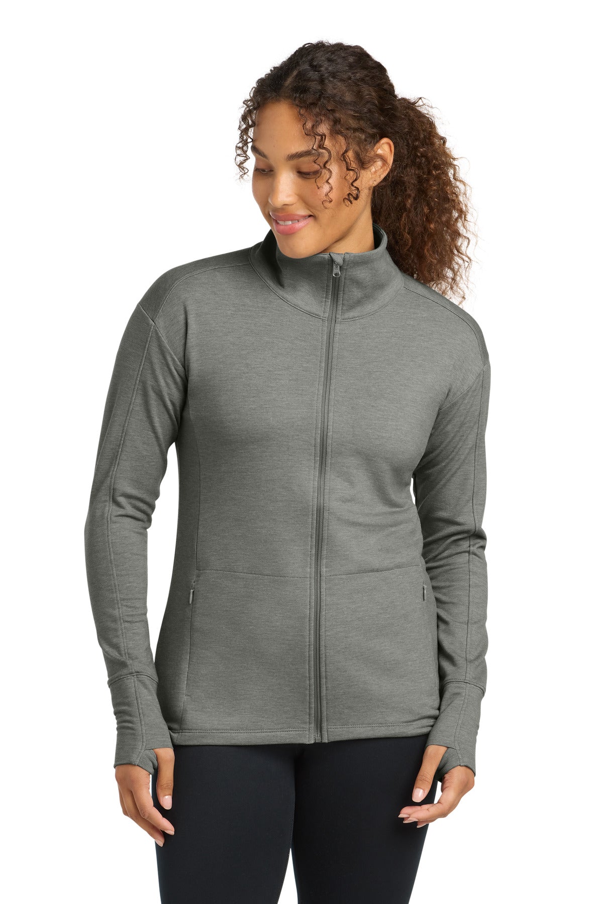 Sport-Tek® Women's Sport-Wick® Flex Fleece Full-Zip LST560