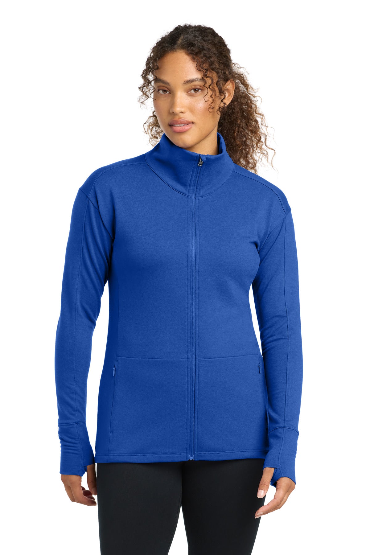 Sport-Tek® Women's Sport-Wick® Flex Fleece Full-Zip LST560