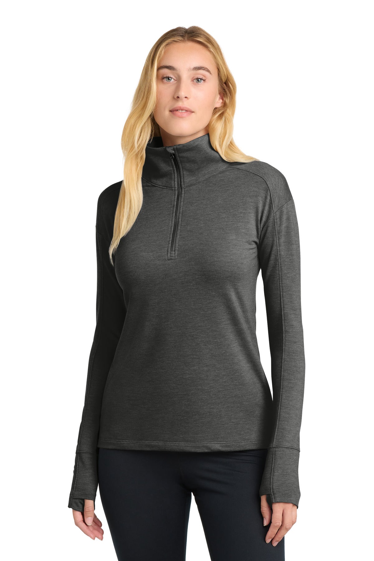 Sport-Tek® Women's Sport-Wick® Flex Fleece 1/4-Zip LST561