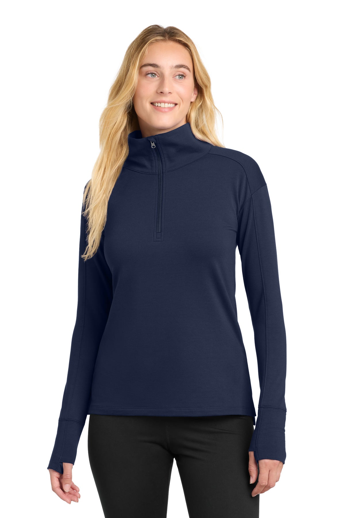 Sport-Tek® Women's Sport-Wick® Flex Fleece 1/4-Zip LST561