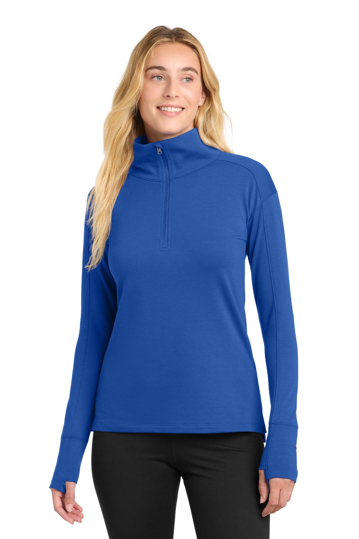 Sport-Tek® Women's Sport-Wick® Flex Fleece 1/4-Zip LST561