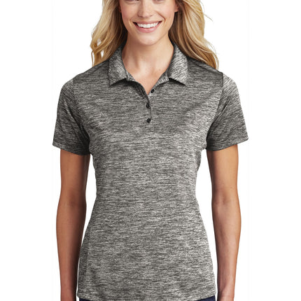 Sport-Tek  ®  Women's PosiCharge  ®  Long Sleeve Tri-Blend Wicking Scoop Neck Raglan Tee LST400LS