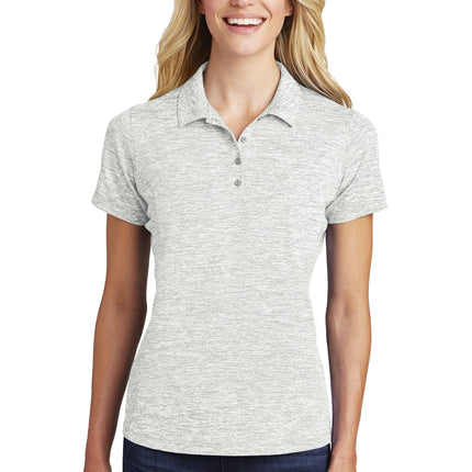 Sport-Tek  ®  Women's PosiCharge  ®  Electric Heather Polo. LST590