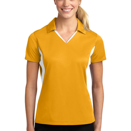 Sport-Tek ®  Women's Side Blocked Micropique Sport-Wick ®  Polo. LST655