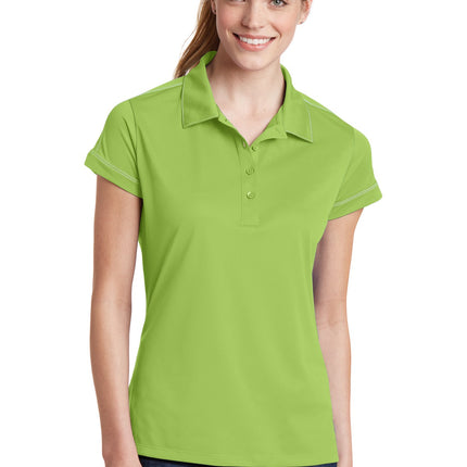 Sport-Tek ®  Women's Contrast Stitch Micropique Sport-Wick® Polo. LST659