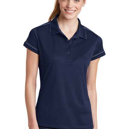 Sport-Tek ®  Women's Contrast Stitch Micropique Sport-Wick® Polo. LST659