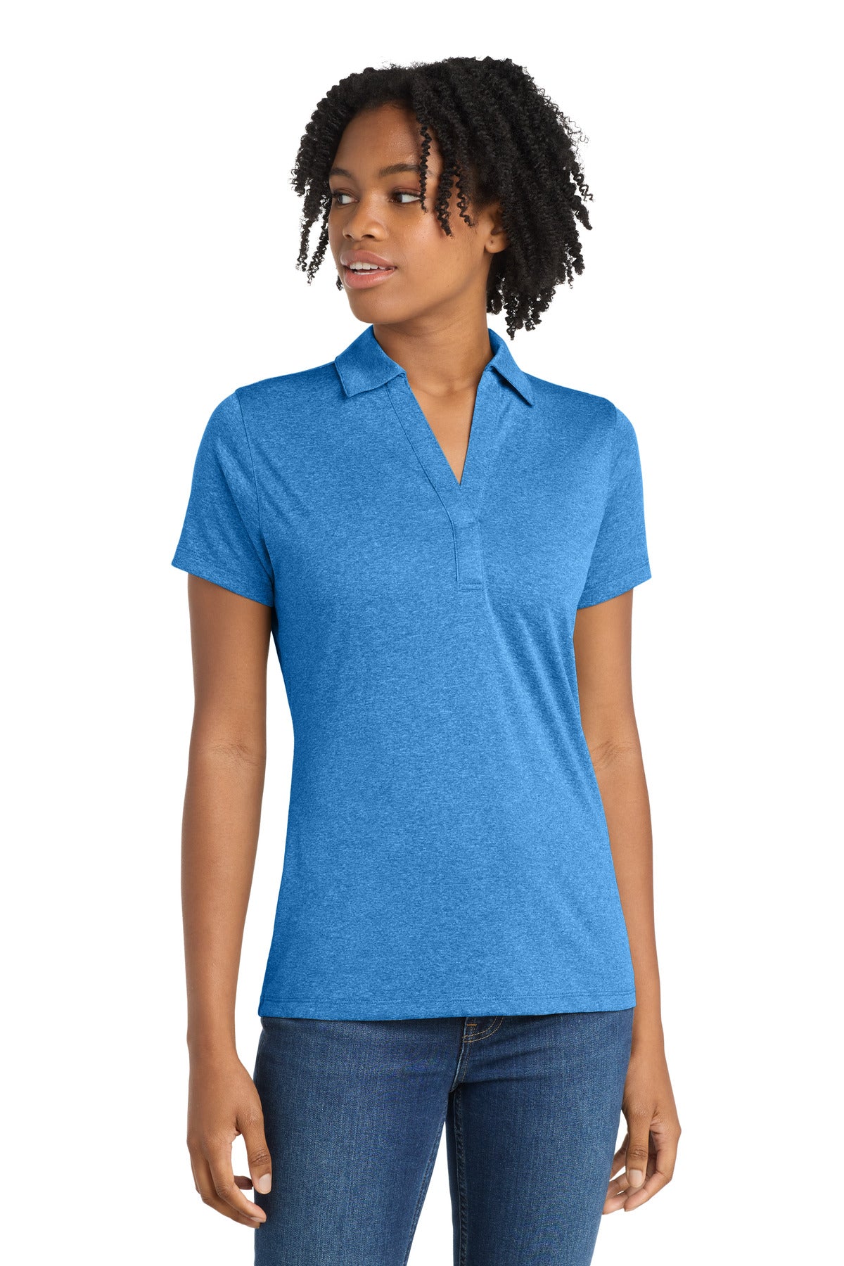 Sport-Tek ®  Women's Heather Contender Polo LST660