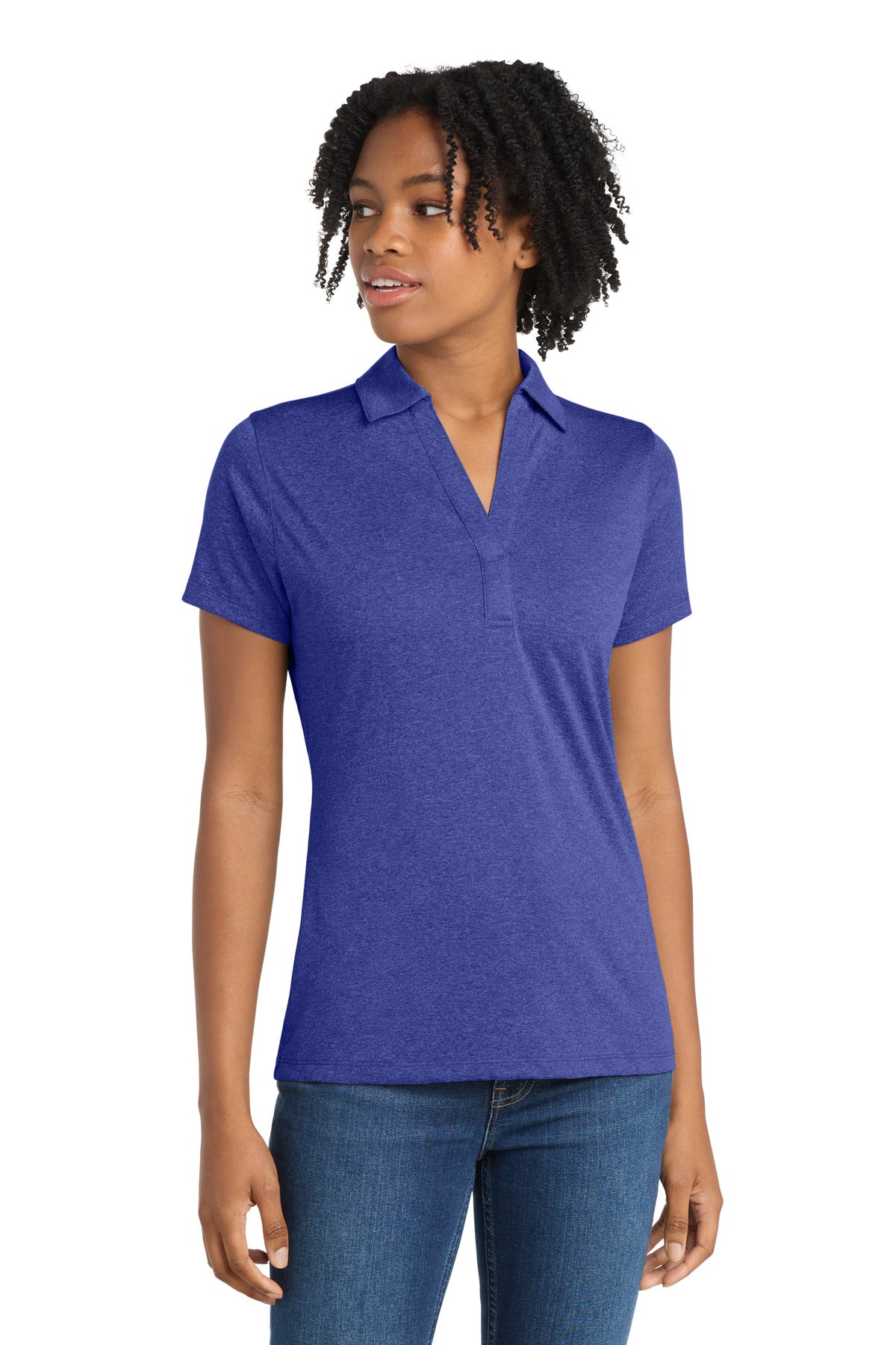 Sport-Tek ®  Women's Heather Contender Polo LST660