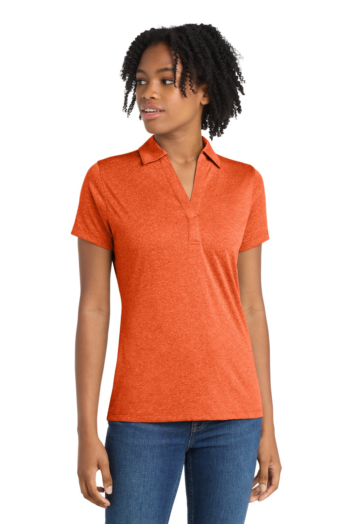 Sport-Tek ®  Women's Heather Contender Polo LST660