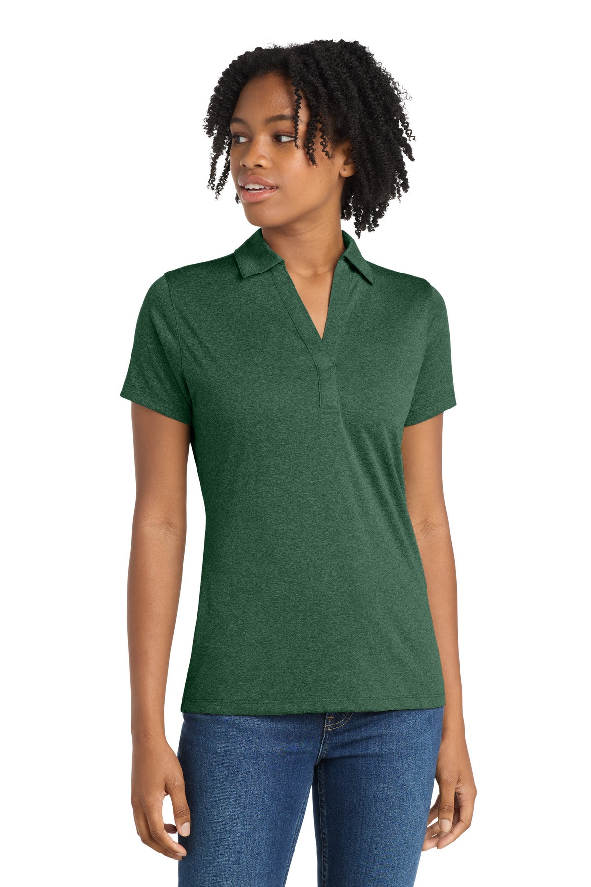 Sport-Tek ®  Women's Heather Contender Polo LST660