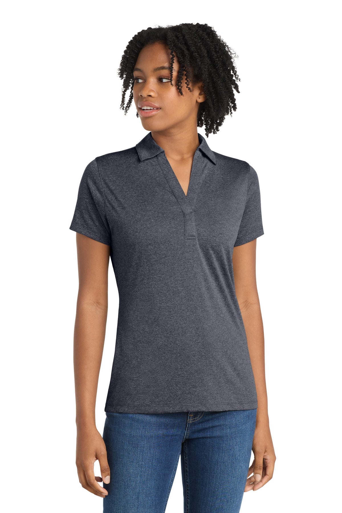 Sport-Tek ®  Women's Heather Contender Polo LST660
