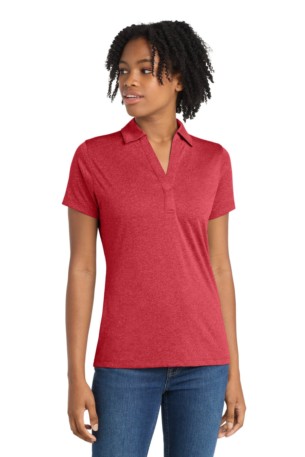 Sport-Tek ®  Women's Heather Contender Polo LST660