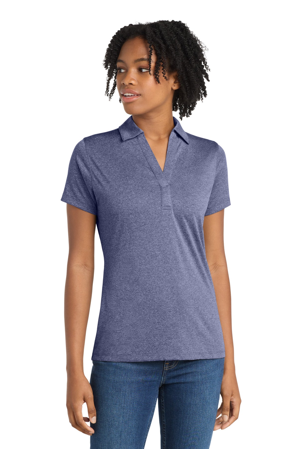 Sport-Tek ®  Women's Heather Contender Polo LST660