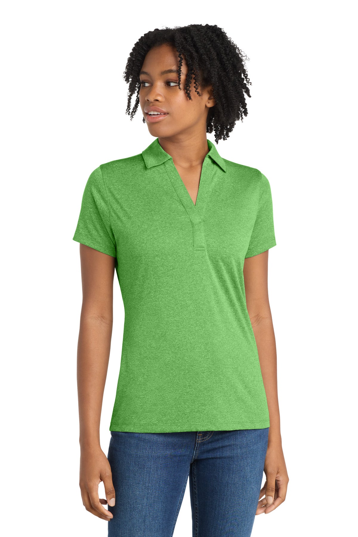Sport-Tek ®  Women's Heather Contender Polo LST660