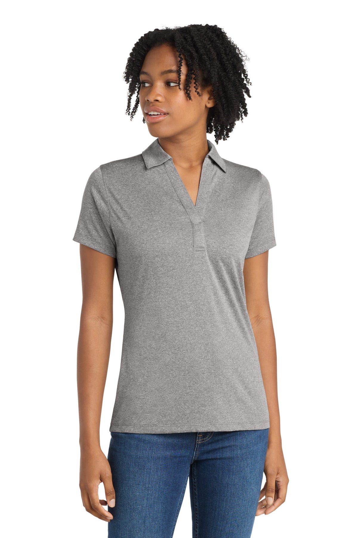 Sport-Tek ®  Women's Heather Contender Polo LST660