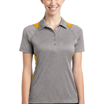 Sport-Tek ®  Women's Heather Colorblock Contender™  Polo. LST665