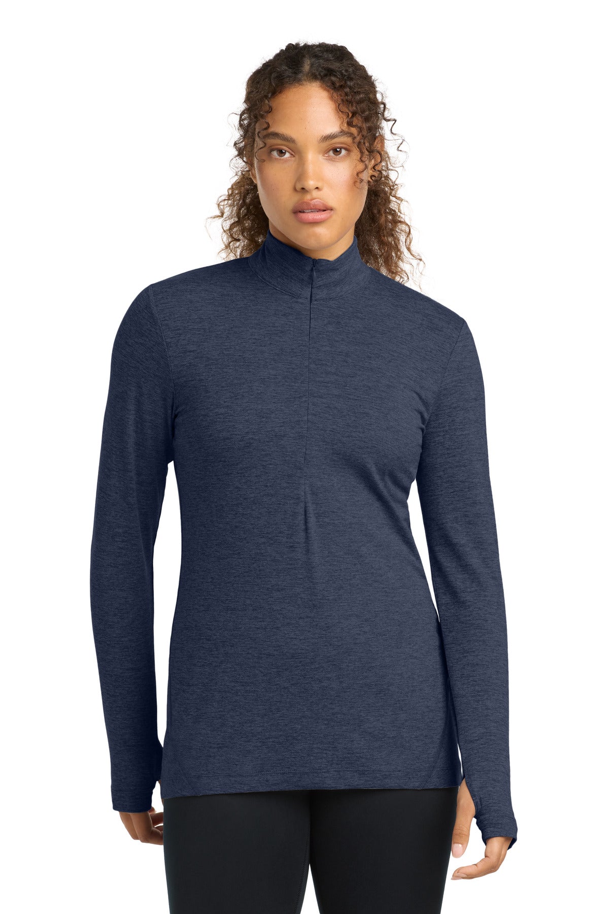 Sport-Tek® Women's Exchange 15 Long Sleeve 1/2-Zip LST711