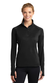 Sport-Tek® Women's Sport-Wick® Stretch 1/4-Zip Pullover LST850
