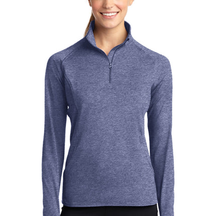 Sport-Tek ®  Women's Sport-Wick ®  Stretch 1/4-Zip Pullover. LST850
