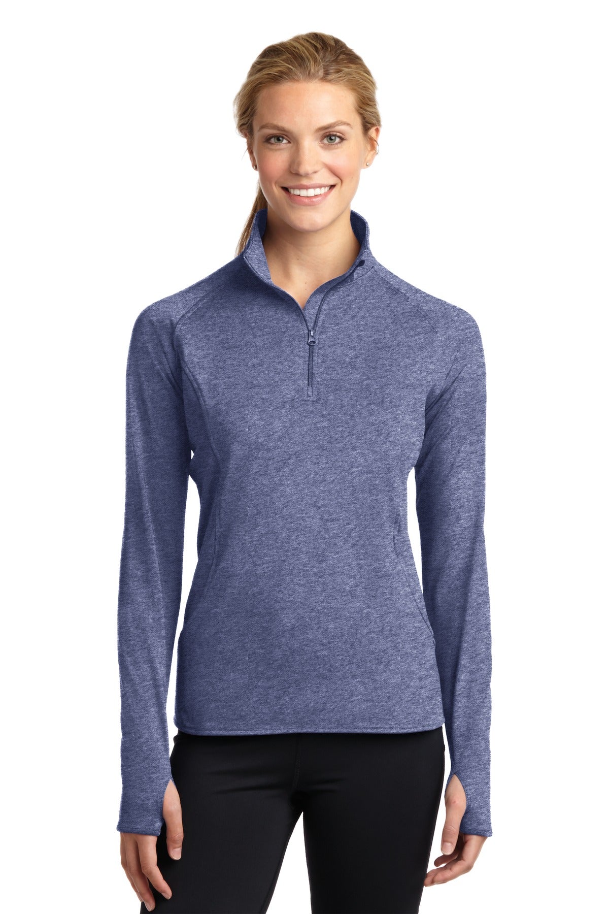 Sport-Tek® Women's Sport-Wick® Stretch 1/4-Zip Pullover LST850