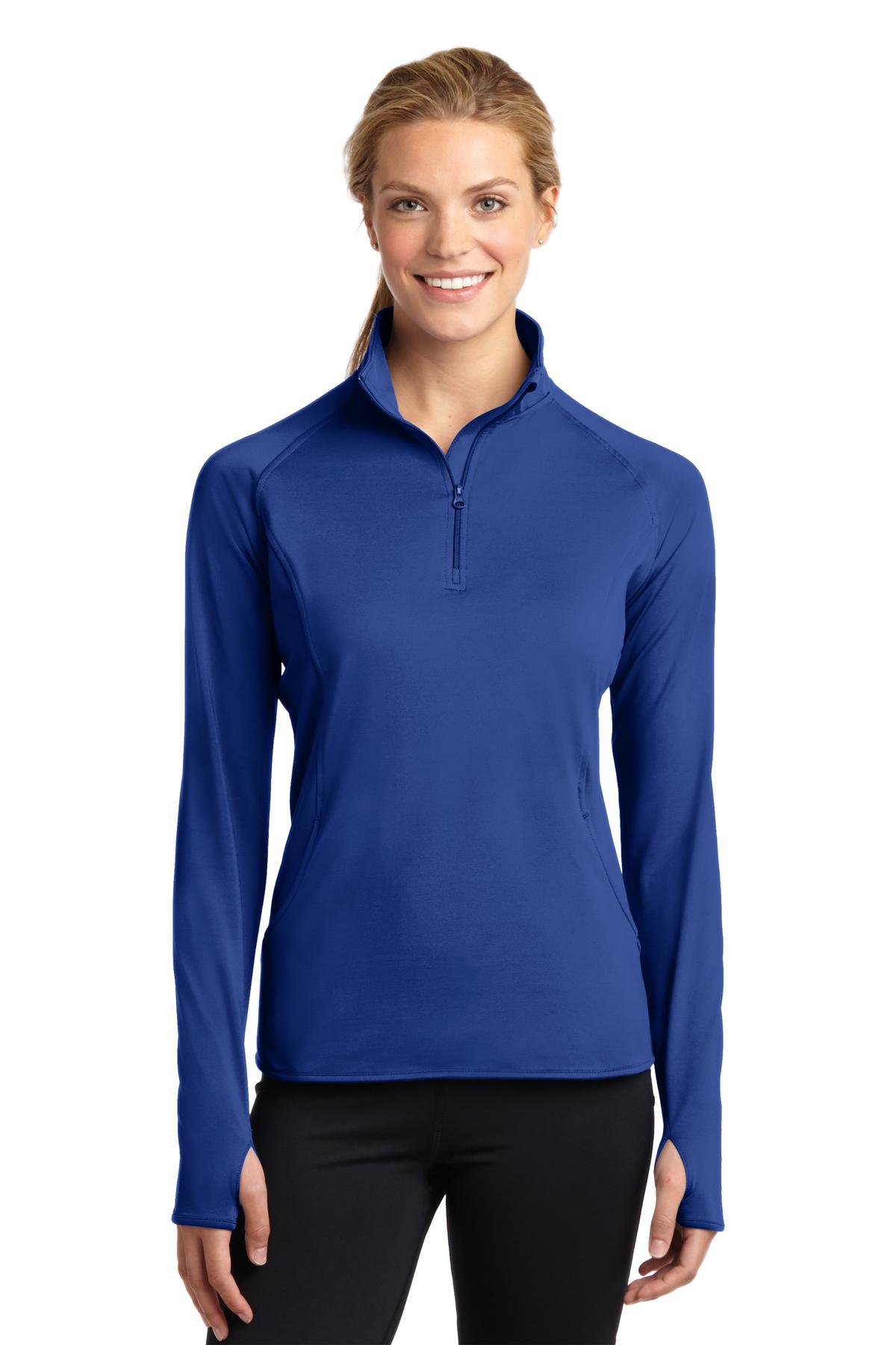 Sport-Tek® Women's Sport-Wick® Stretch 1/4-Zip Pullover LST850