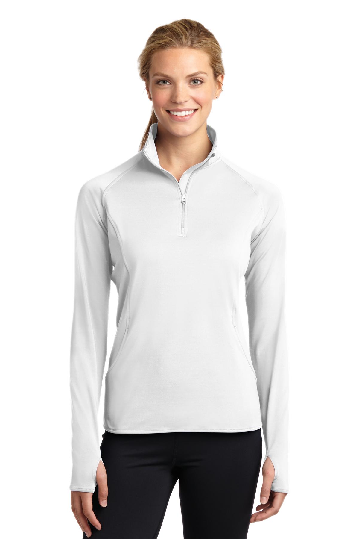 Sport-Tek® Women's Sport-Wick® Stretch 1/4-Zip Pullover LST850