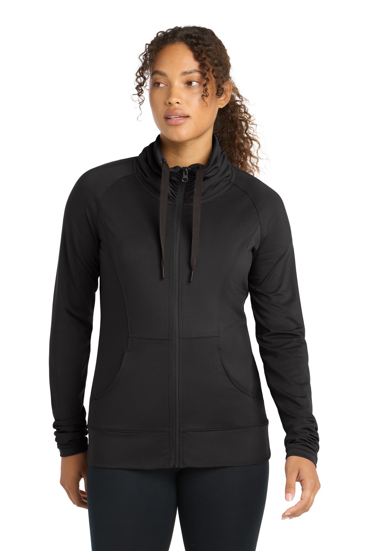 Sport-Tek® Women's Sport-Wick® Stretch Full-Zip Jacket LST852