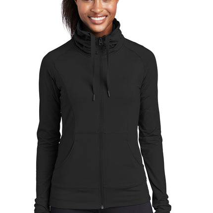 Sport-Tek ® Repeat 1/2-Zip Short Sleeve Jacket JST489