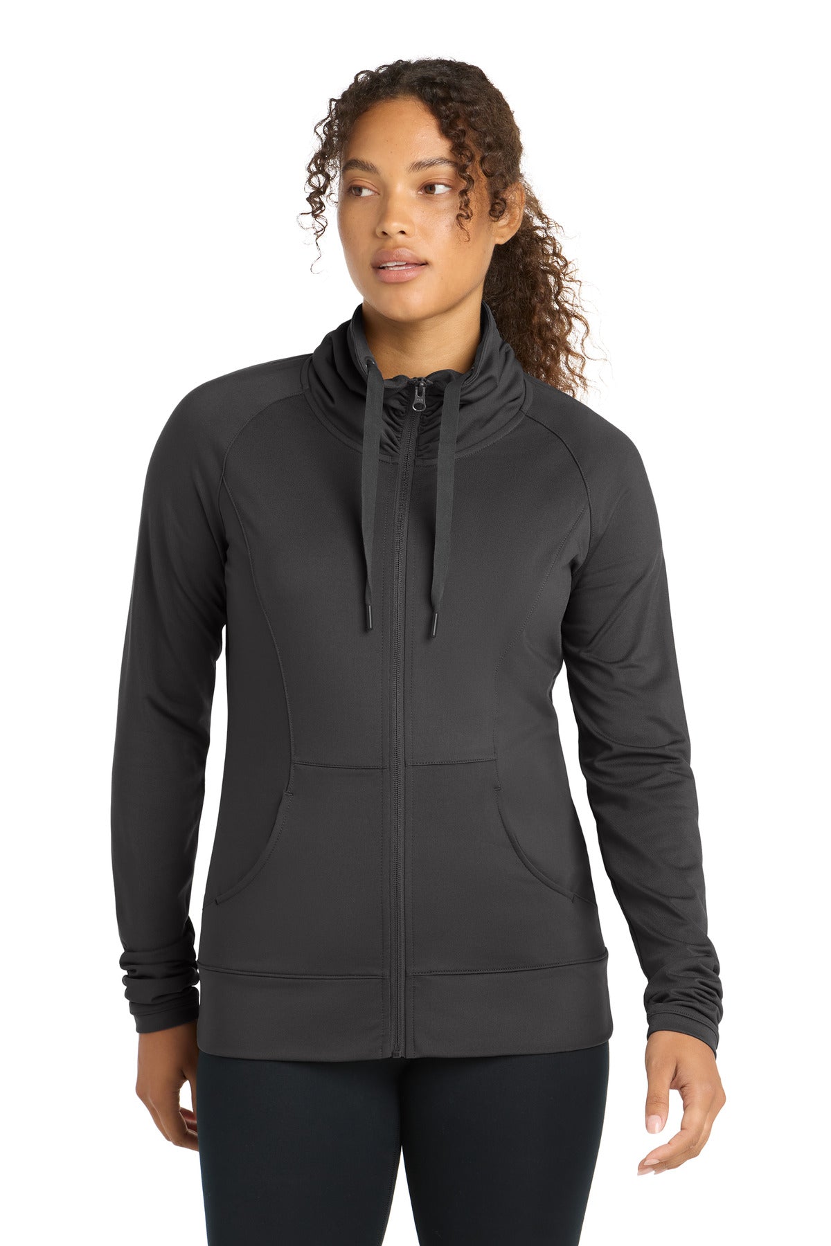 Sport-Tek® Women's Sport-Wick® Stretch Full-Zip Jacket LST852